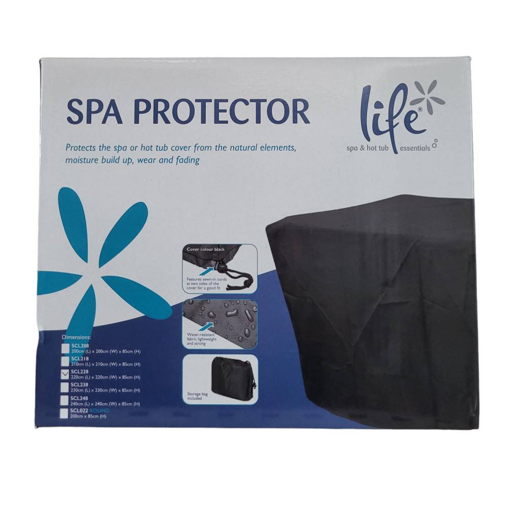 Housse de spa pour hivernage 220 par 220 et 85 cm de hauteur - Image 1