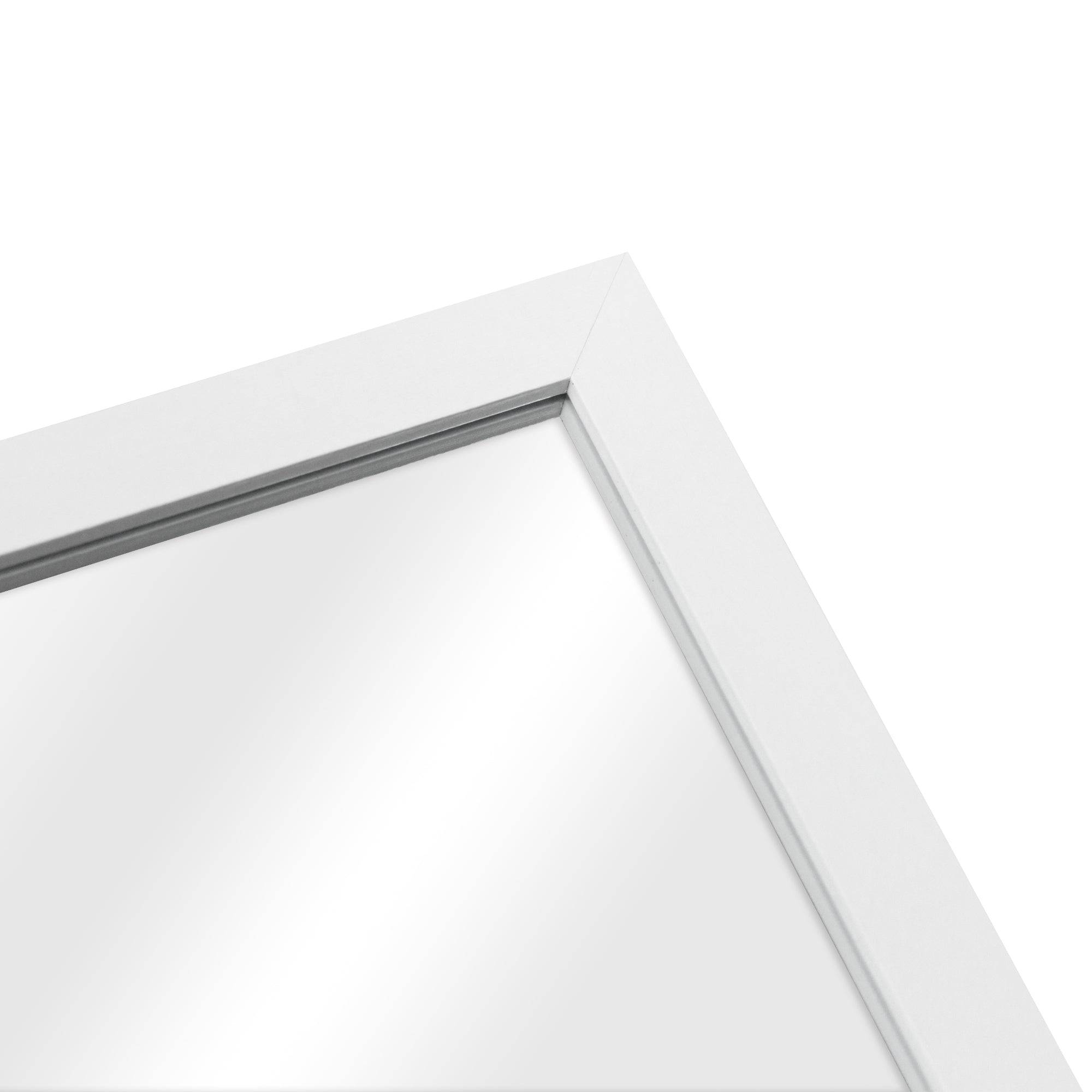Helloshop26 - Miroir sur pied psyché inclinable 150 x 35 cm blanc - Image 4