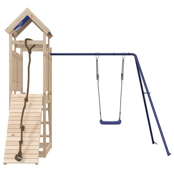 Aire de jeux d'extérieur - Jeu Plein air enfant bois de pin massif-JU1608 - Image 3