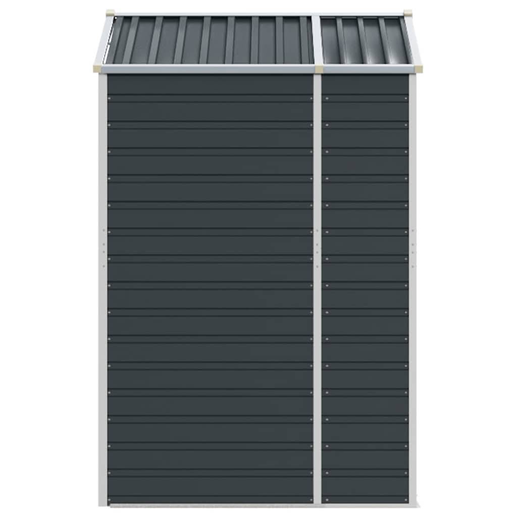 Vidaxl - Abri de jardin anthracite 191x130x198 cm acier galvanisé vidaXL 3188253 - Image 10