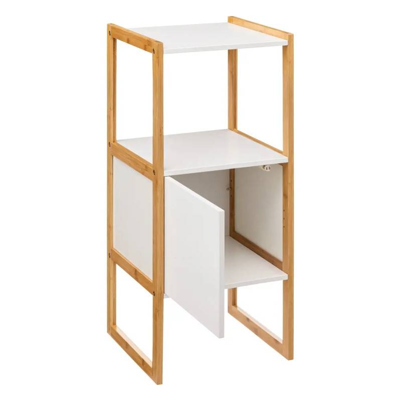 Meuble bas 1 porte blanc Natureo 5five - Image 2