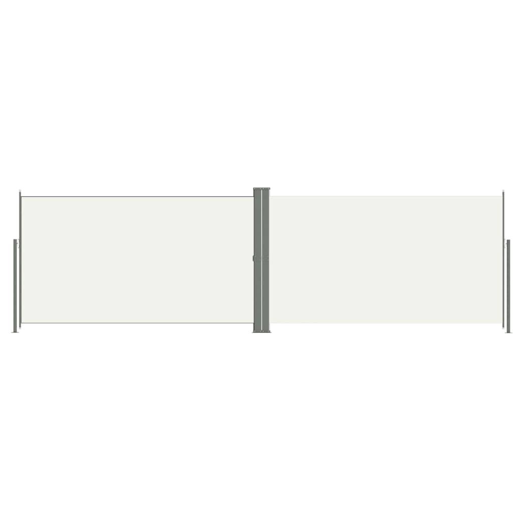 Helloshop26 - Auvent latéral rétractable 180 x 600 cm crème - Image 1