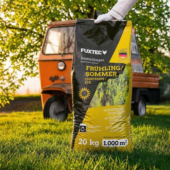 Engrais gazon printemps été FUXTEC FX-RDFS20 NPK organo-minéral avec magnésium et soufre 20 kg - Image 3
