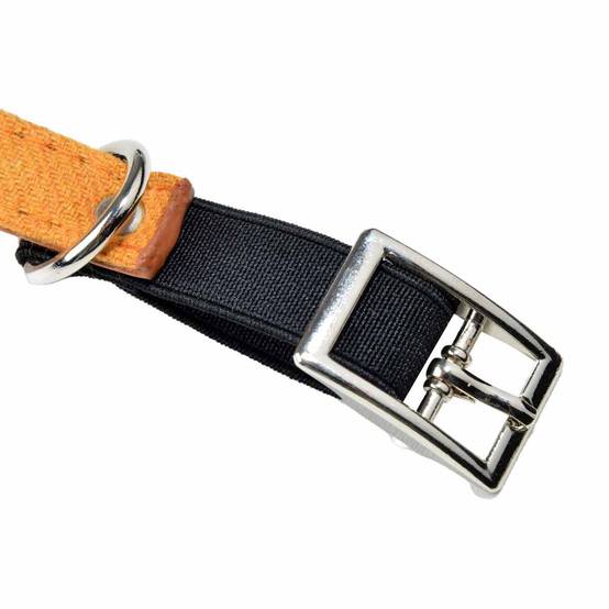 Love Story - Collier pour Chat "Anti Etranglement" 27cm Moutarde - Image 3