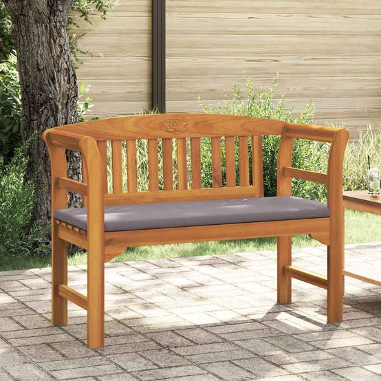Vidaxl - Banc rose Naturel 114 x 46 x 82,5 cm Bois d'Acacia Massif vidaXL 42024773 - Image 1