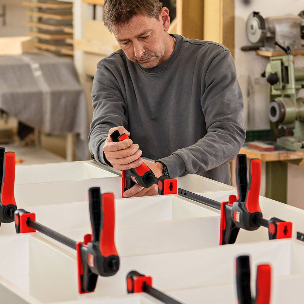 Presse une main BESSEY EZ360-45 - Poignée pivotante - Image 2