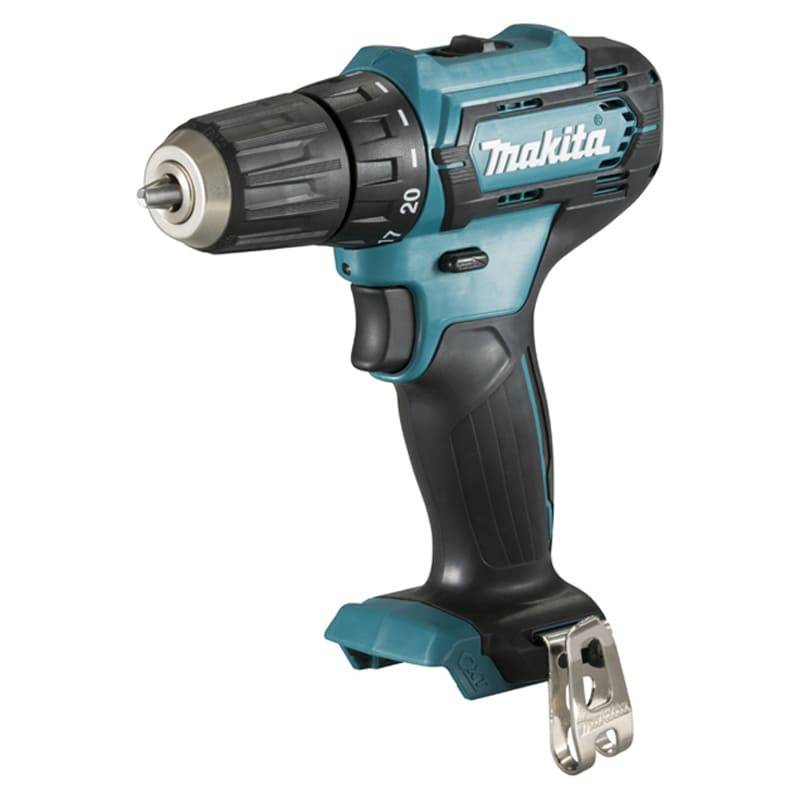 Makita - Perceuse visseuse 12 V CXT Ø 10 mm - MAKITA - avec 1 batterie 12v-2.0Ah et 2x18 V-5.0Ah - chargeur - MakPac - DF333DNX10 - Image 2