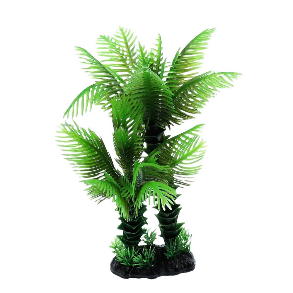 animallparadise - Palmier décoration duo, H 23 cm, pour aquarium - Image 2