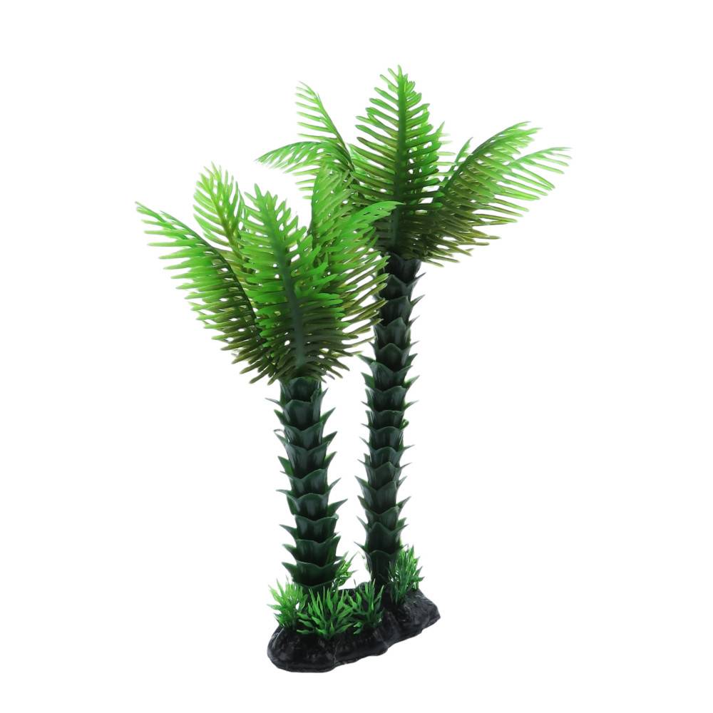 animallparadise - Palmier décoration duo, H 23 cm, pour aquarium - Image 4