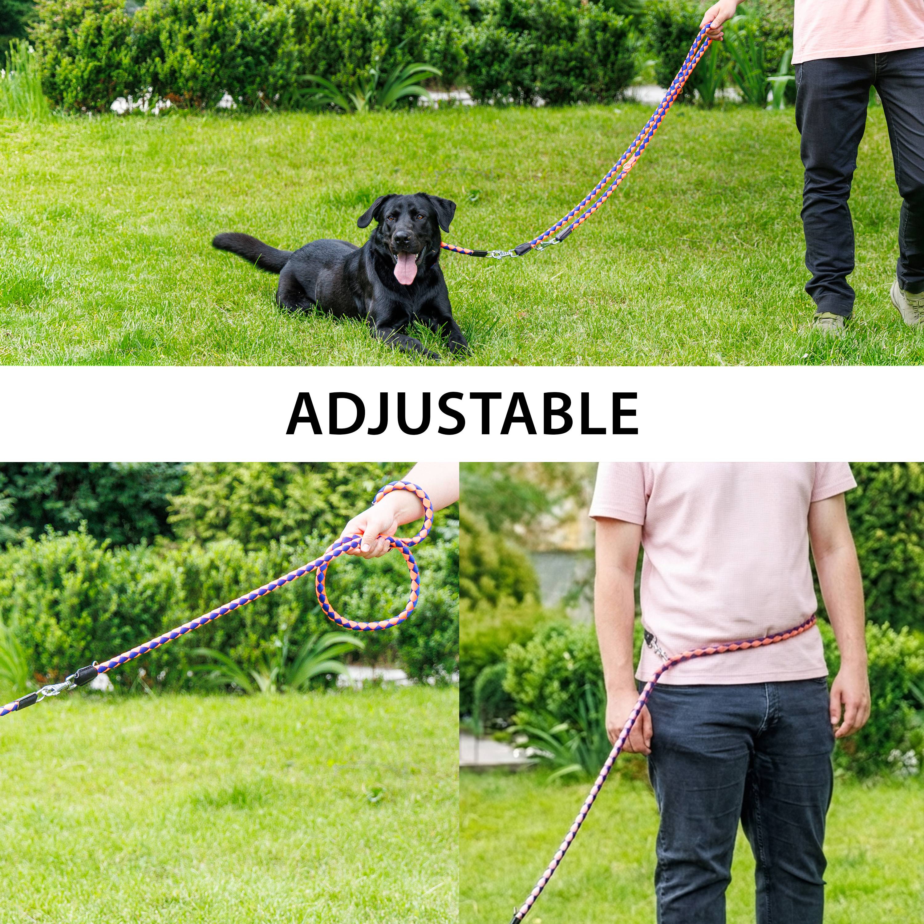 Ferplast - Laisse de Dressage pour Chiens en Nylon TWIST MATIC GA18/200, Mousqueton Magnétique Automatique - Image 5