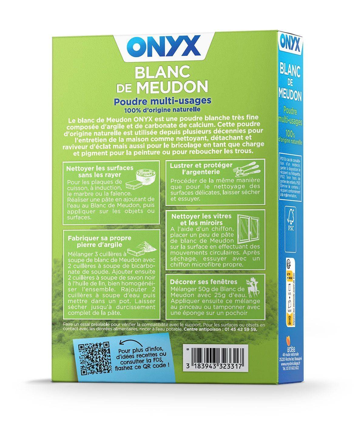 Onyx - Blanc de Meudon Cartonnette (300 gr) | I130518062 - Onyx - Image 2