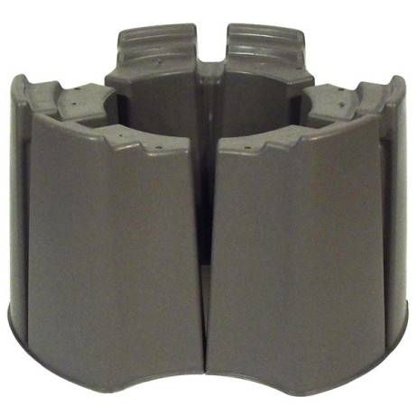Récupérateur d'eau de pluie colonne 250 litres, Couleur Taupe, Socle Sans socle - Image 8