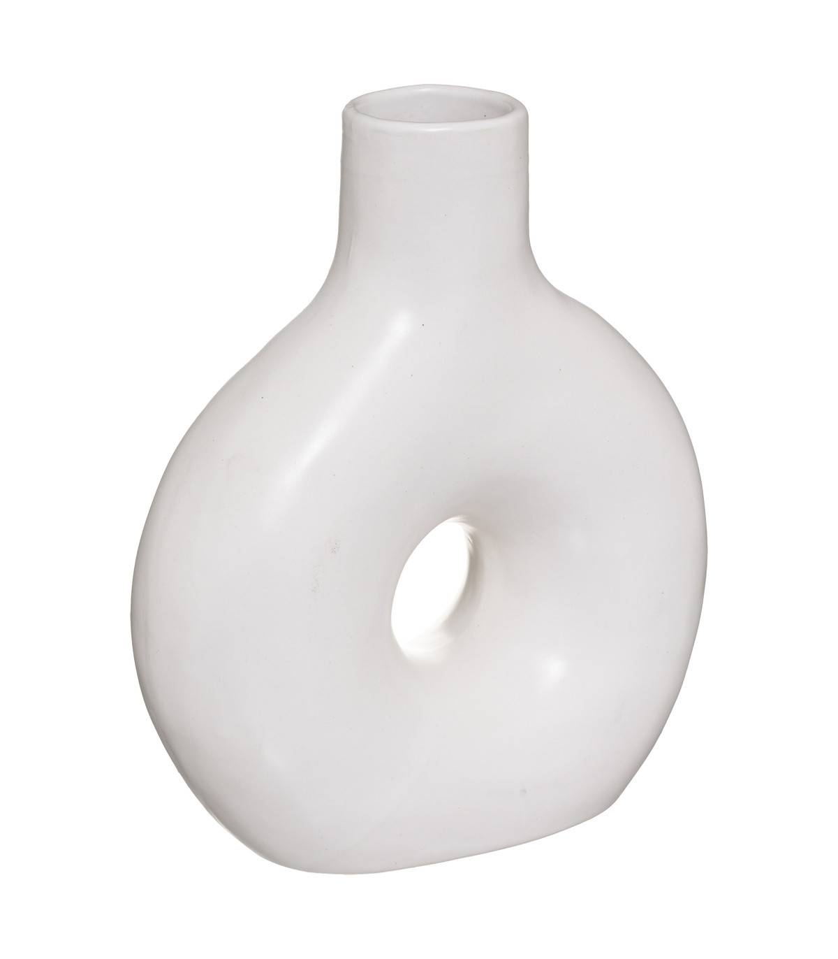 Vase Circle en Céramique D 17 x H 21 cm