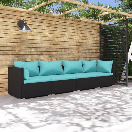 Salon de jardin avec coussins 7 pcs marron résine tressée vidaXL 3222882 Salon de jardin avec coussins 7 pcs marron résine tressée vidaXL 3222882