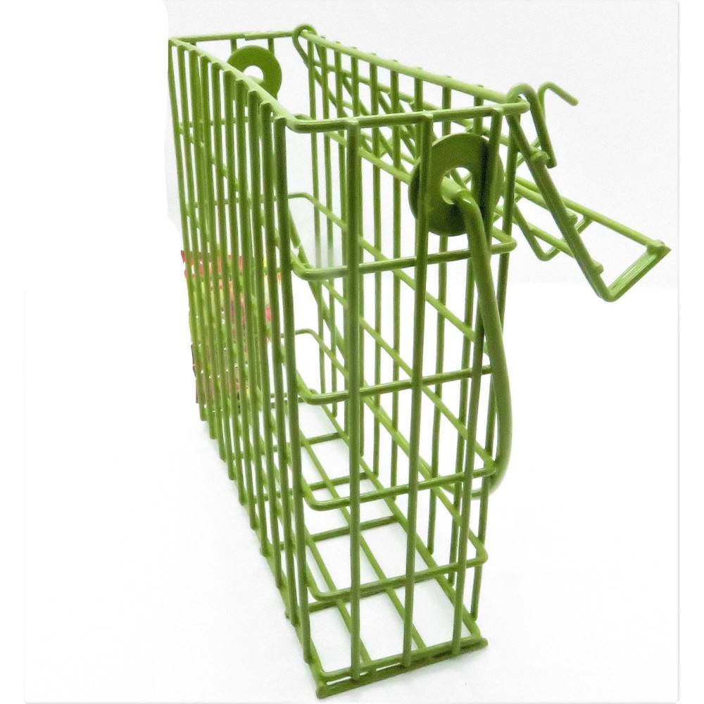 Animallparadise - Support pour pain de graisse en métal vert pour oiseaux - Image 2