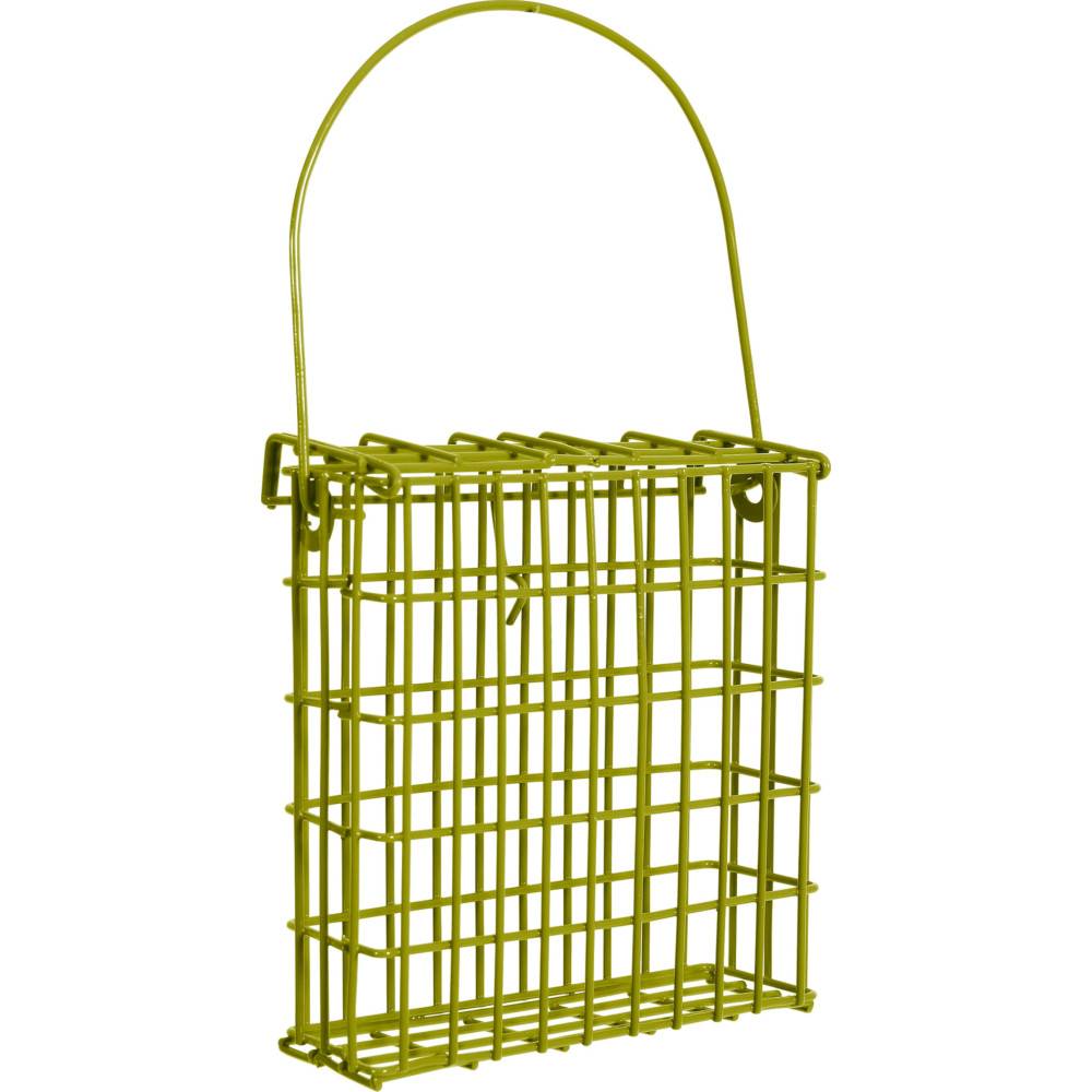 Animallparadise - Support pour pain de graisse en métal vert pour oiseaux - Image 1