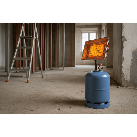 Chauffage à gaz Radiant au gaz 4500W Exterieur Avec détendeur gaz réglable Butane/Propane - Image 7