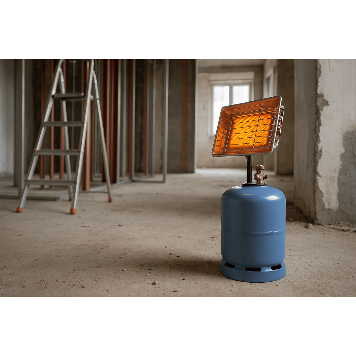 Chauffage à gaz Radiant au gaz 4500W Exterieur Avec détendeur gaz réglable Butane/Propane - Image 7