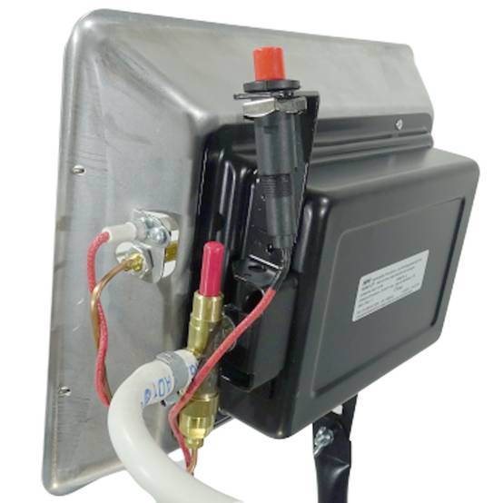Chauffage à gaz Radiant au gaz 4500W Exterieur Avec détendeur gaz réglable Butane/Propane - Image 3