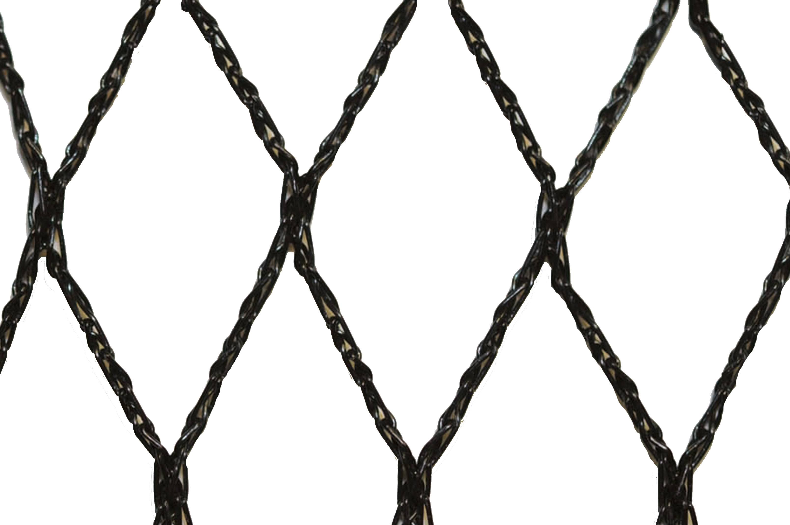 Filet anti-oiseaux - Maille de 35mm - Grande dimension Noir 20m x 100m - Image 1