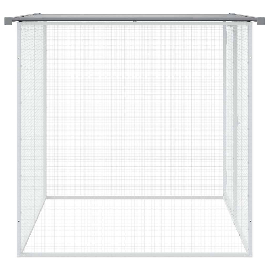Vidaxl - Poulailler avec toit gris clair 103x98x90 cm acier galvanisé vidaXL 172338 - Image 5