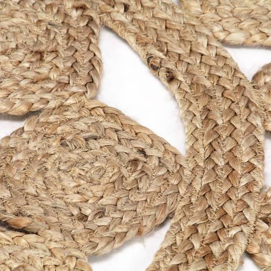 Grand Tapis Circulaire Artisanal en Jute Tressé Durable pour Décoration d'Intérieur Brun 210 cm – ComfortXL Outdoor Living - Image 3