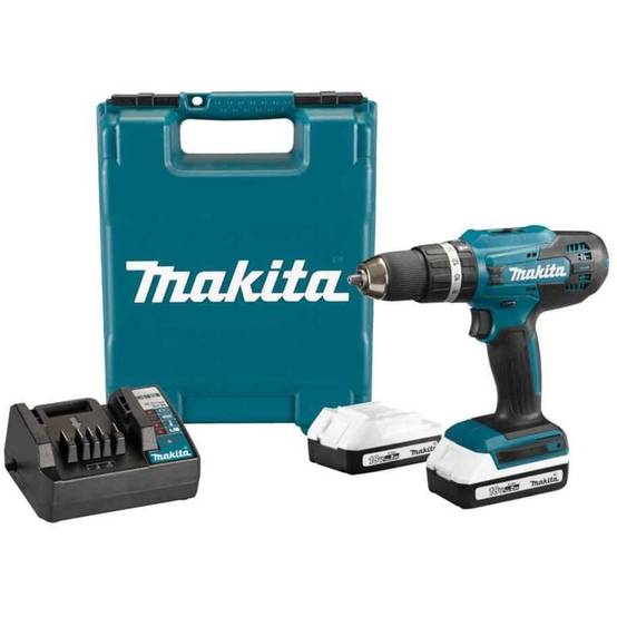 Perceuse visseuse G-Serie 18V - MAKITA - avec 2 batteries 1,5Ah - chargeur - coffret - DF488DWE - Image 1
