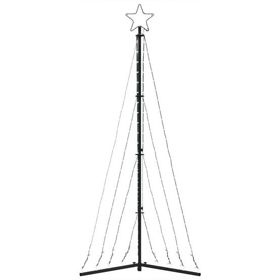 Sapin de Noël | Arbre de Noël à LED 339 LED blanc chaud 187 cm Maison Chic - Image 5