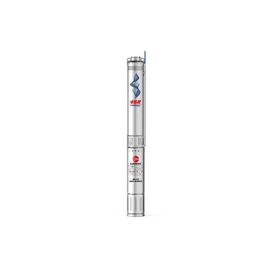 Pompe immergée 4" Pedrollo 4SR418FK 1,50 kW jusqu'à 6 m3/h - Moteur bain d'eau Franklin 4FK triphasé 380V - Image 1