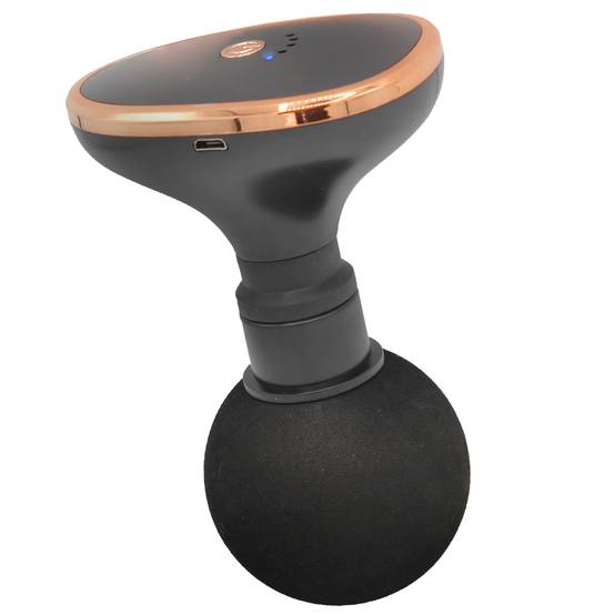 Pistolet De Massage Compact FISHTEC 5 Modes Léger 150 G Rechargeable USB Autonomie 3 H Dimensions 8x6x13 Cm Détente Musculaire Après Sport - Image 2