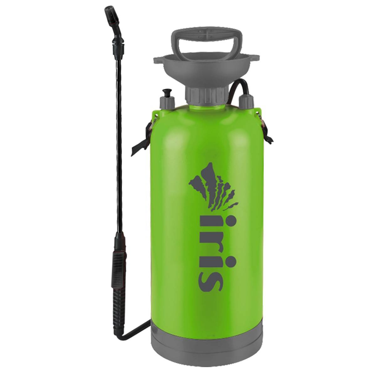 Pulvérisateur manuel 8L Spray et Jet Désinfection Entretien Végetaux et Jardins IRIS GARDEN - Image 1
