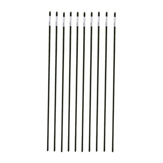 Lot de 10 Tuteurs Acier plastifié 180cm