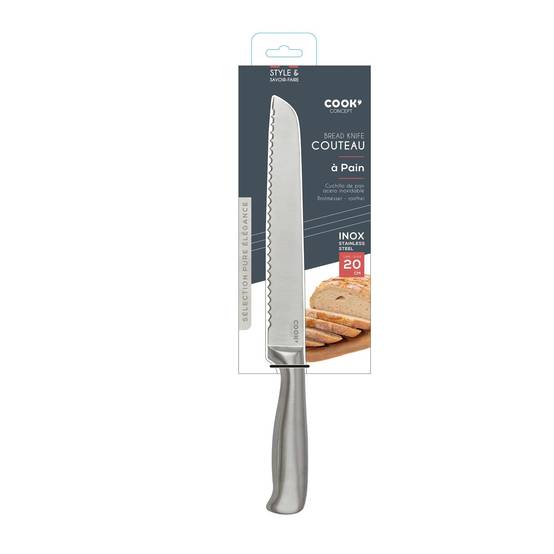 Cook Concept - Couteau à Pain en Acier "Inox" 33cm Argent - Image 5