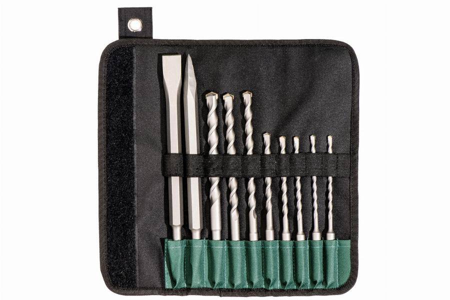 Metabo - Jeu de foret et burin SDS-Plus SP METABO - 10 pièces - 630824000