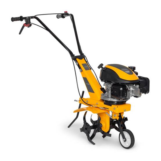 Stiga - Motobineuse thermique SRC 36 V, Moteur 123 cm³ (1,90 kW), Largeur 36 cm avec 4 rotors métalliques et roue avant de transport - STIGA - Image 1