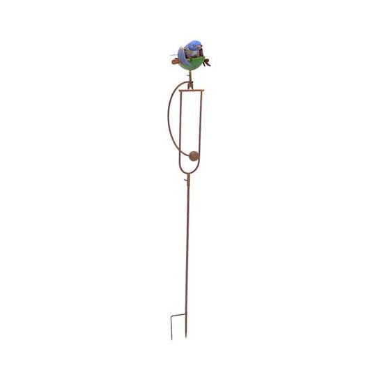 La Grande Prairie - Tuteur mobile oiseau Bart 27x13x132cm - Image 1