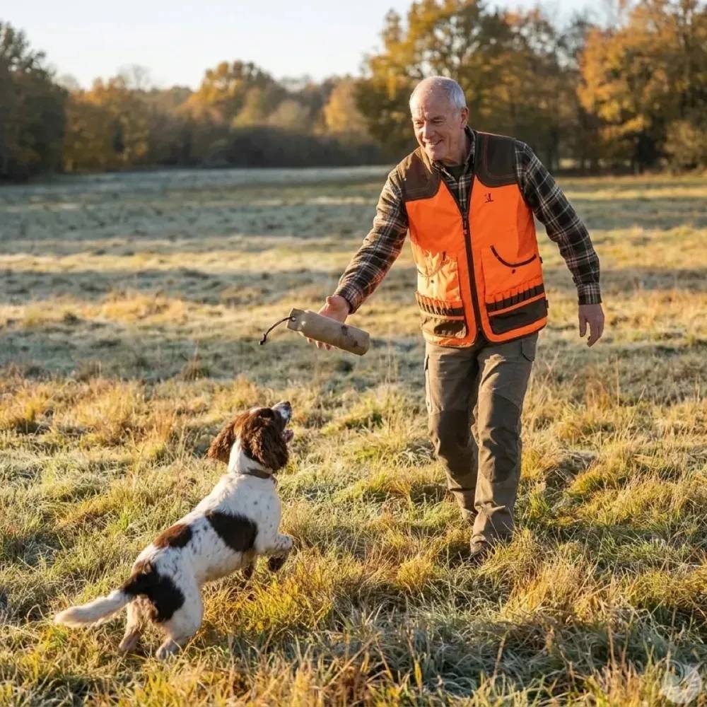 Gilet Percussion Savane haute visibilité orange ventilé Percussion Taille 2XL - Image 1