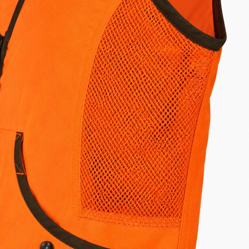 Gilet Percussion Savane haute visibilité orange ventilé Percussion Taille 2XL - Image 10