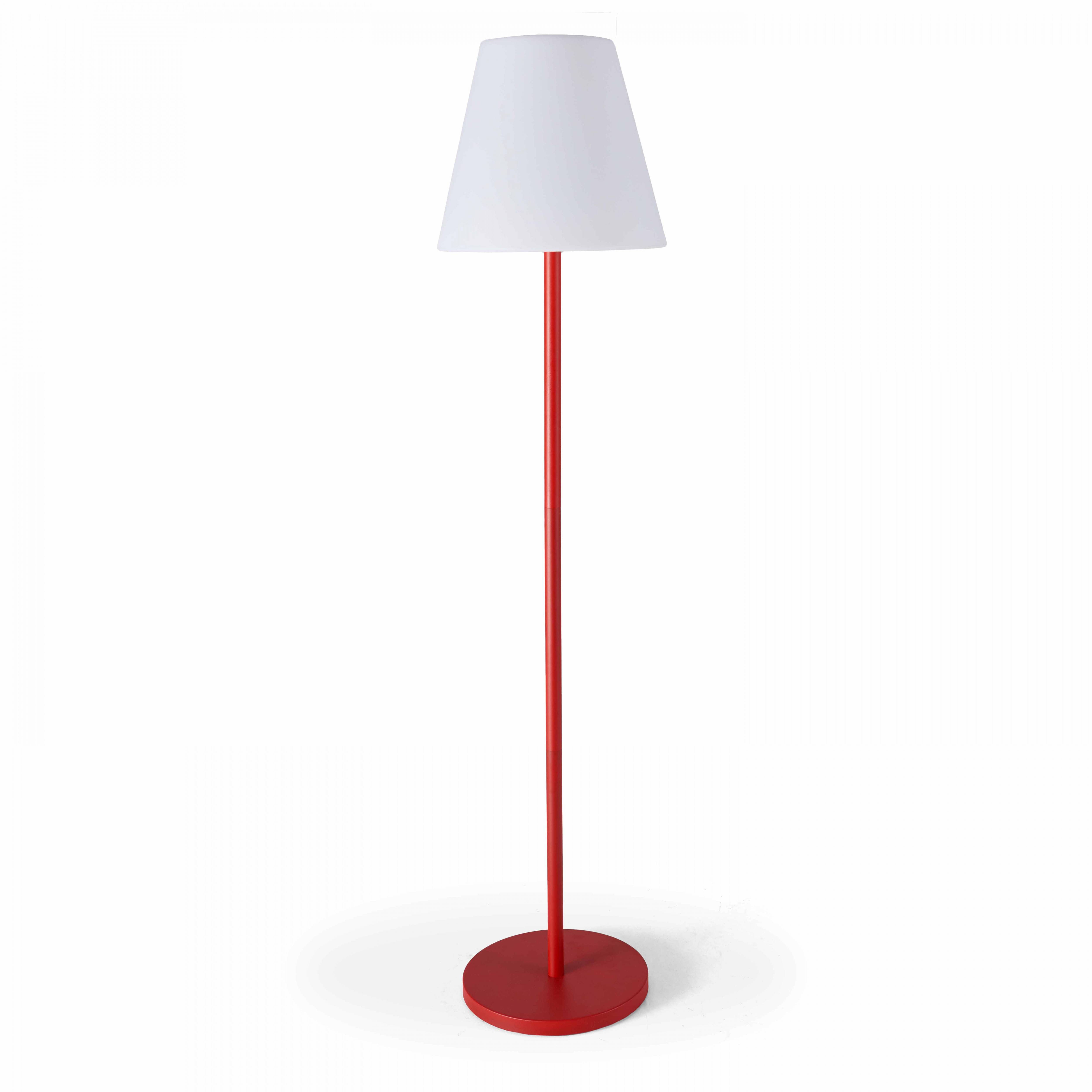 Oviala - Lampadaire en acier rouge Bell - Oviala - Image 1