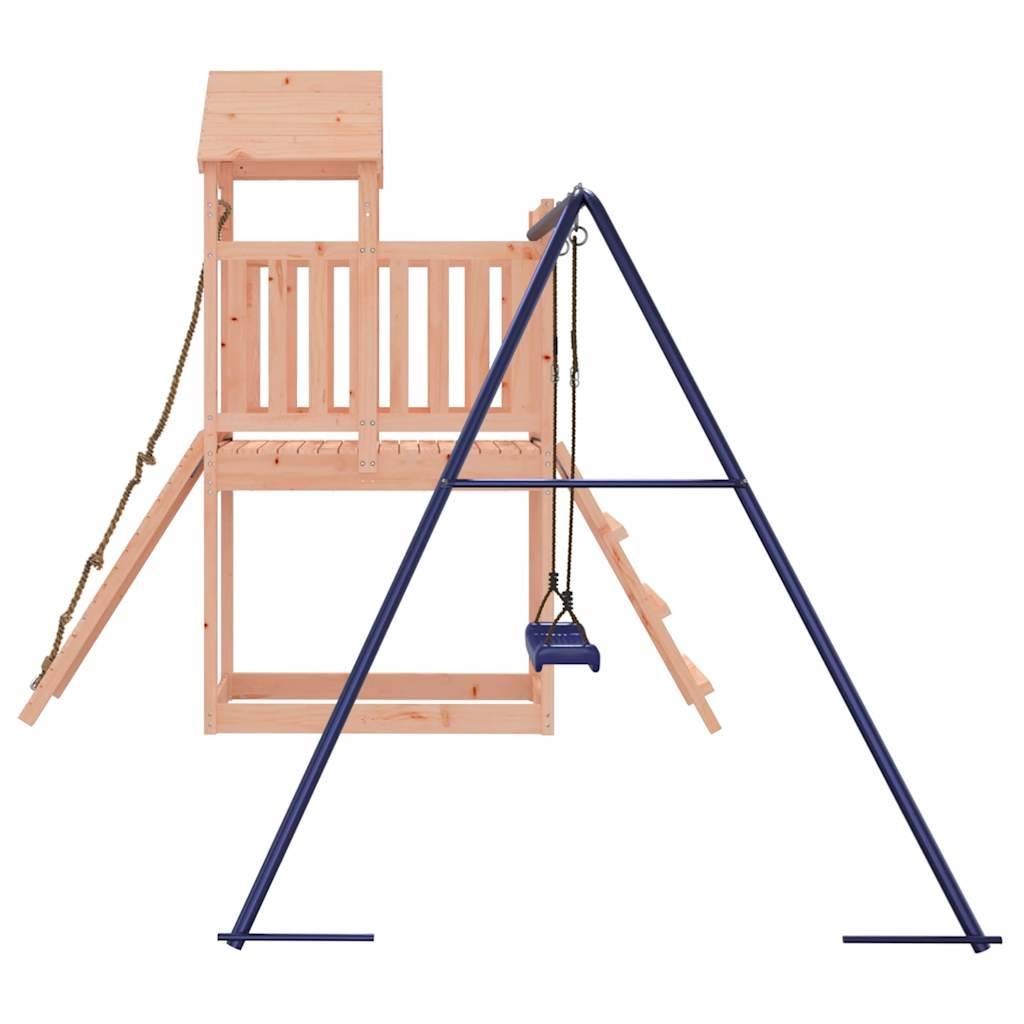 Aire de jeux d'extérieur - Jeu Plein air enfant bois massif de douglas-JU1604 - Image 6