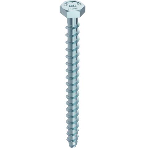 Boite de 25 Vis Multi Monti 10x140 mm HECO - Tête hexagonale - ép.max 75 mm - Perçage 8 mm - 48457 - Image 2