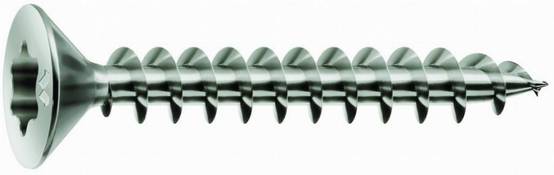 Vis à bois Panelvit Torx MUSTAD TX20 tête fraisée 4.5x60 Filetage total - Boite de 200 - PVACXP450600C8C - Image 2