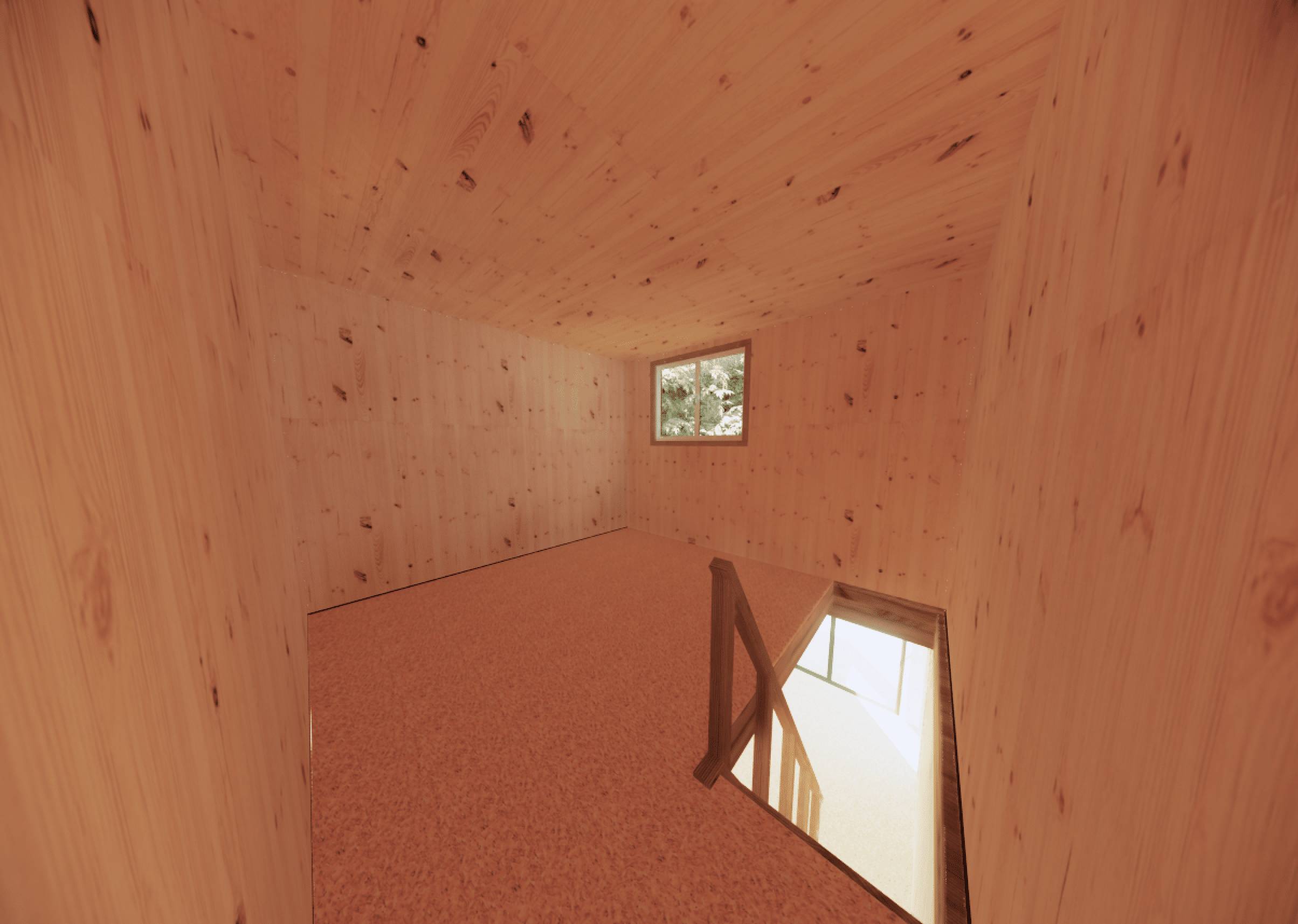 Studio de jardin 4 saisons en bois 5,5 x 3,5 x 2,7 m / isolation RE2020 ...