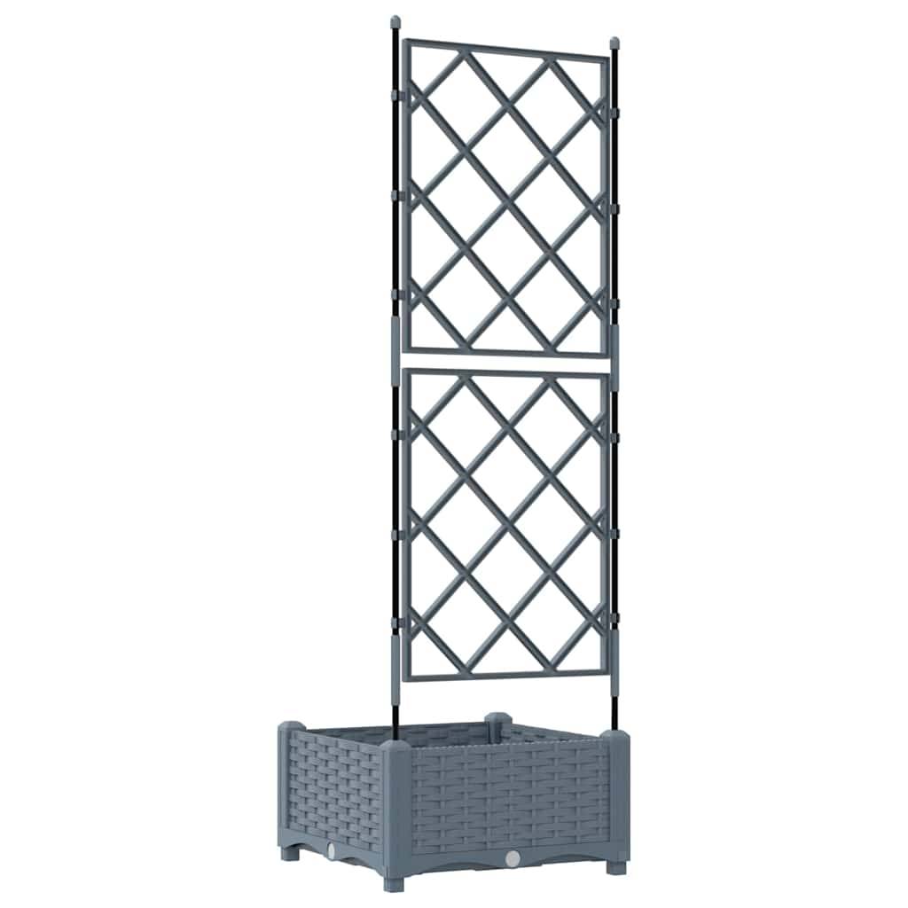 Prolenta Premium - Jardinière polypropylène gris 40 x 40 x 125,5 cm - Prolenta premium p335.2 - Image 7