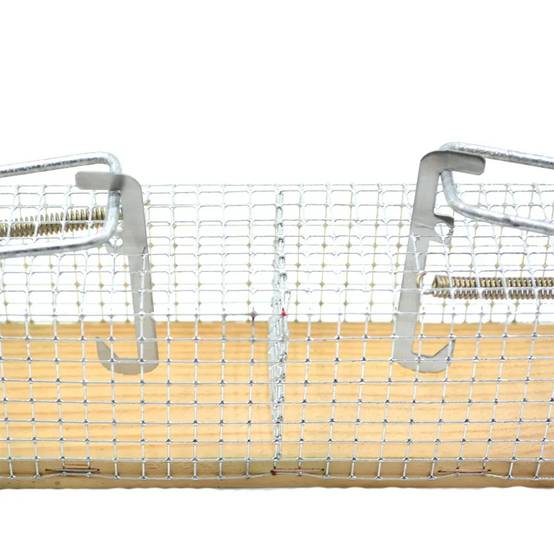Cage piège à souris 2 entrées 12 X 5 X 5 cm - Image 3
