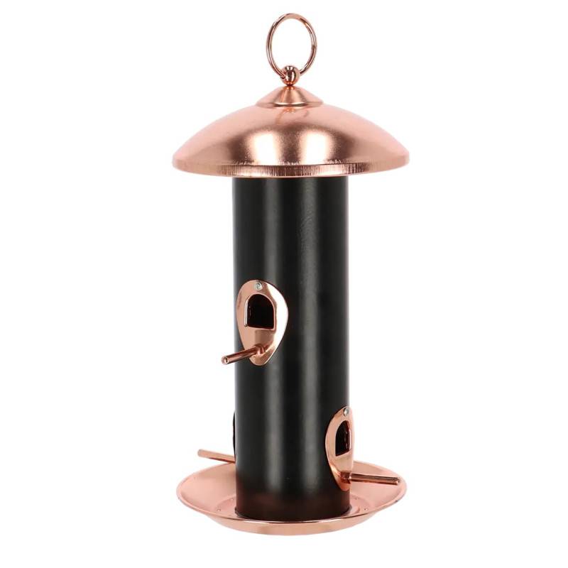 Esschert Design - Mangeoire à oiseaux Plaqué cuivre et noir - graines - Image 10