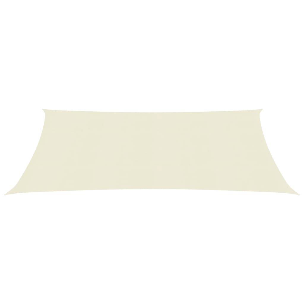 Helloshop26 - Voile d'ombrage 160 g/m² crème 4 x 5 m pehd - Image 2