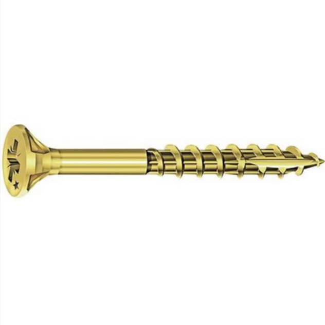 Vis rocket minivybac pozidriv tête fraisée 5x60-35mm - VYNEX - bte 10 - 310178448 - Image 2