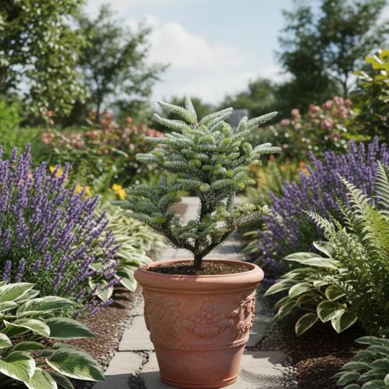 Sapin de Corée Silberlocke, Abies koreana - Pot de 5L - 40/60 cm - Image 2