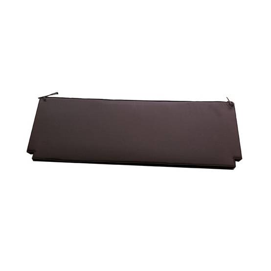 Coussin Chocolat pour banc 180 cm - TECK'Attitude - Image 1